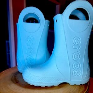 Blue Croc Rain-boots child size 12